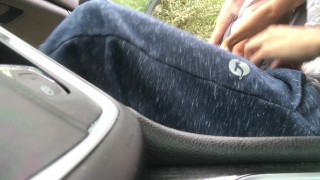 Coach vehicle suck & fuck in the park.