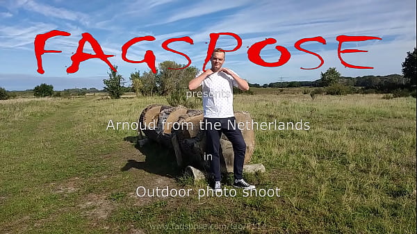 Arnoud from the Netherlands – outdoor photo shoot