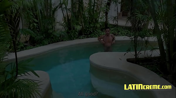 Latino Twinks On Vacation Try Threesome