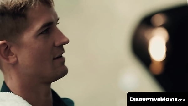 DisruptiveMovie.com – Mechanic Roman Todd bends twink Brandon Anderson over for a quick bareback