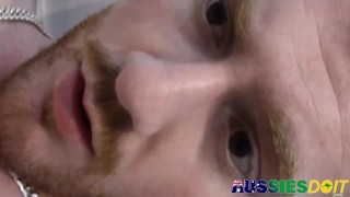 Redhead Stud Barebacks His Straight College Buddy